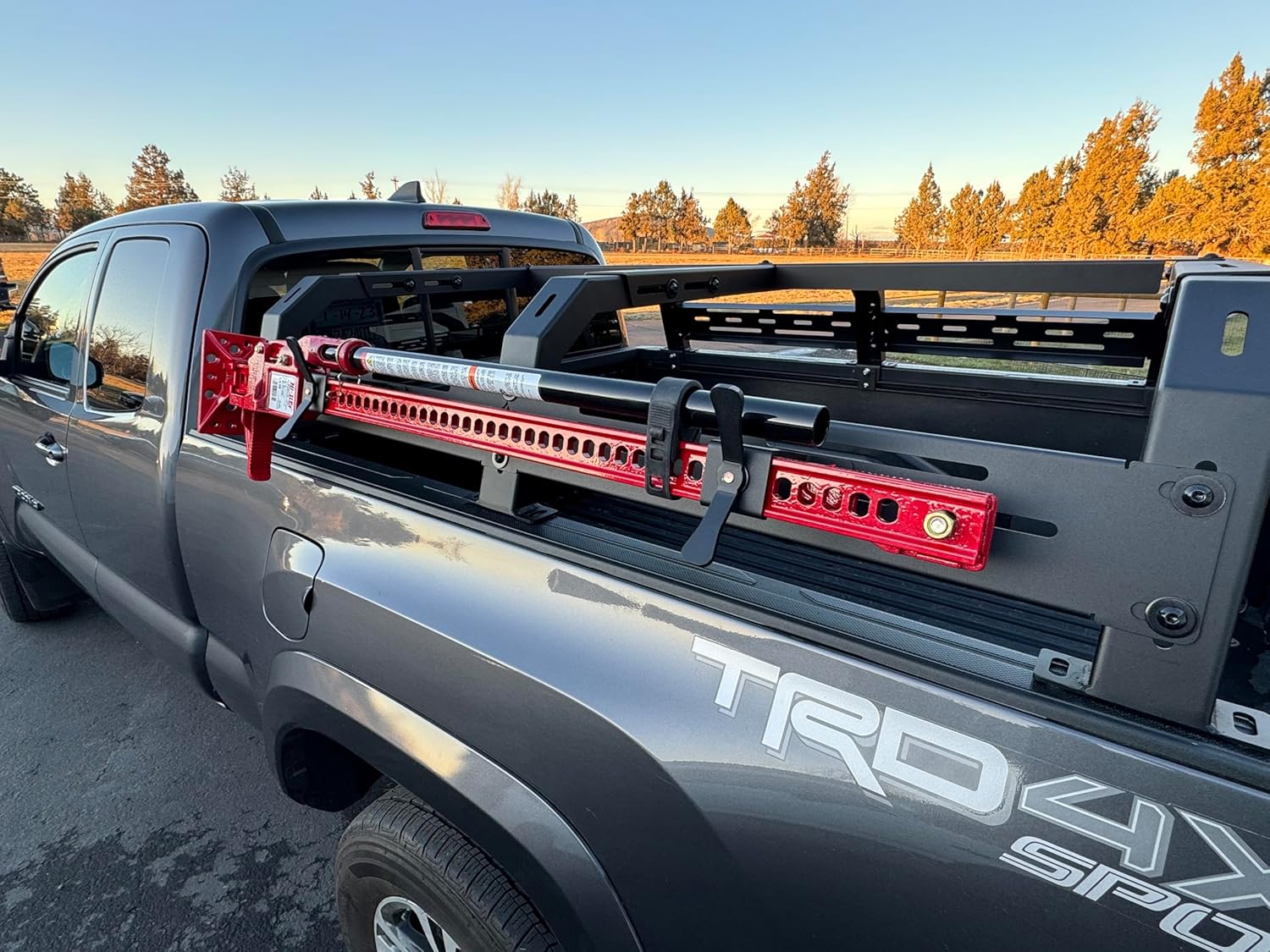 Overland AXIS Truck Bed Rack Mounting Brackets for HILIFT Jack