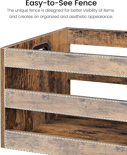 Miniatura 7 de CHOEZON Organizador de almacenamiento de discos de vinilo, soporte para exhibición de almacenamiento de registros, caja de almacenamiento de