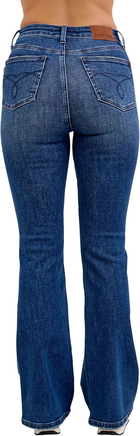 Judy Blue Womens Jeans - High Waisted Tummy Control Bootcut (Multiple Inseam Options) - Image 2