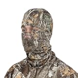 Allen Company Vanish Stretch Fit Camouflage Balaclava&comma; Camo Hunting Face Cover