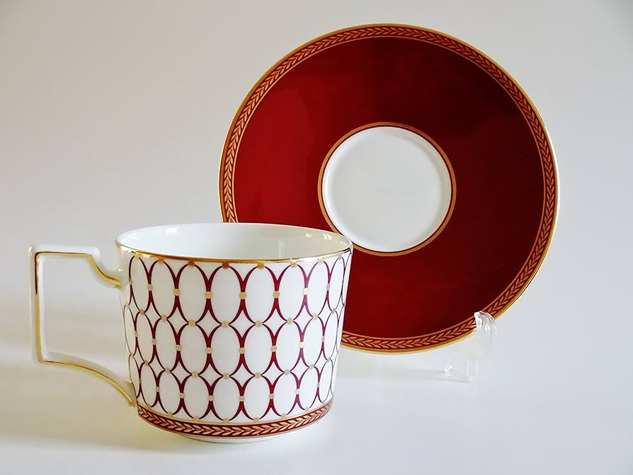 ウェッジウッド　新品　ペア　箱付き Amazon | ウエッジウッド ルネッサンスゴールド ティーカップ