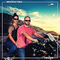 Vista 6 de WYND Blocker Gafas de sol deportivas envolventes resistentes al viento para motocicleta y ciclismo