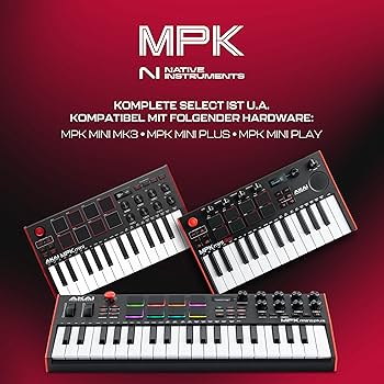 Akai Professional MPK Mini Plus - 37-Tasten USB MIDI