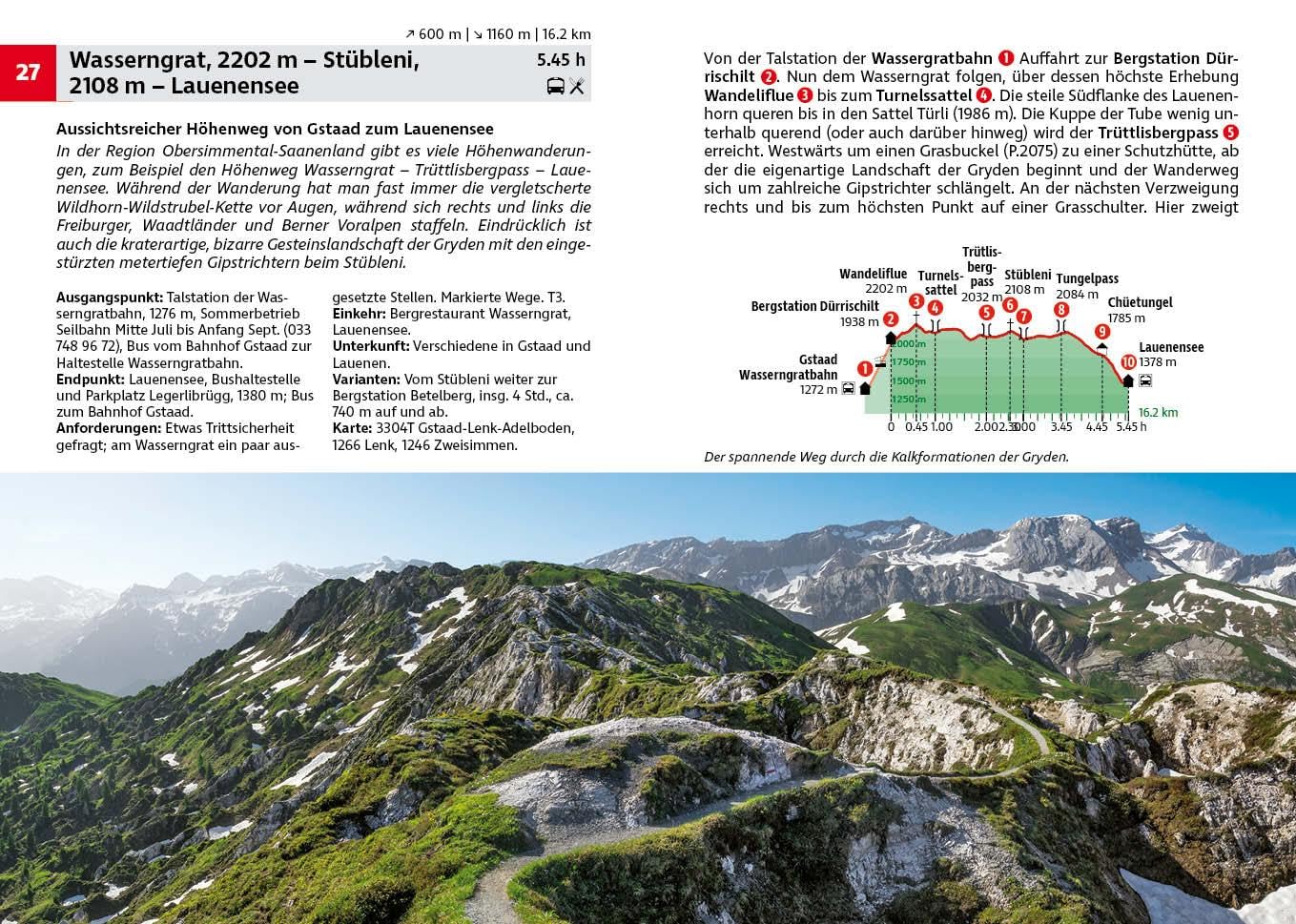 ROTHER Wanderführer Berner Oberland West: Thunersee - Gstaad - Lenk - Kandersteg. 60 Touren mit GPS-Tracks