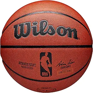 WILSON NBA Authentic Indoor/Outdoor Basketballs - Size 3, Size 6 and Size 7