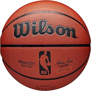 WILSON Balones de baloncesto para interiores y exteriores auténticos de la NBA - Tamaño 3, tamaño 6 y tamaño 7