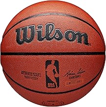 WILSON NBA Authentic Indoor/Outdoor Basketballs - Size 3, Size 6 and Size 7