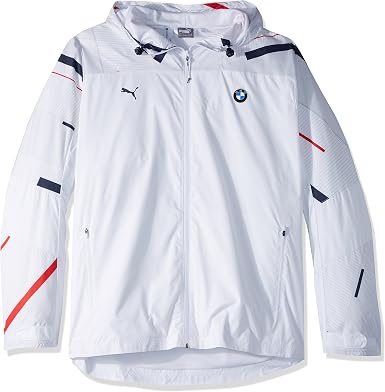 Amazon.com: Puma BMW Motorsport Graphic Logo - Chaqueta tejida para hombre,  Blanco, M : Automotriz