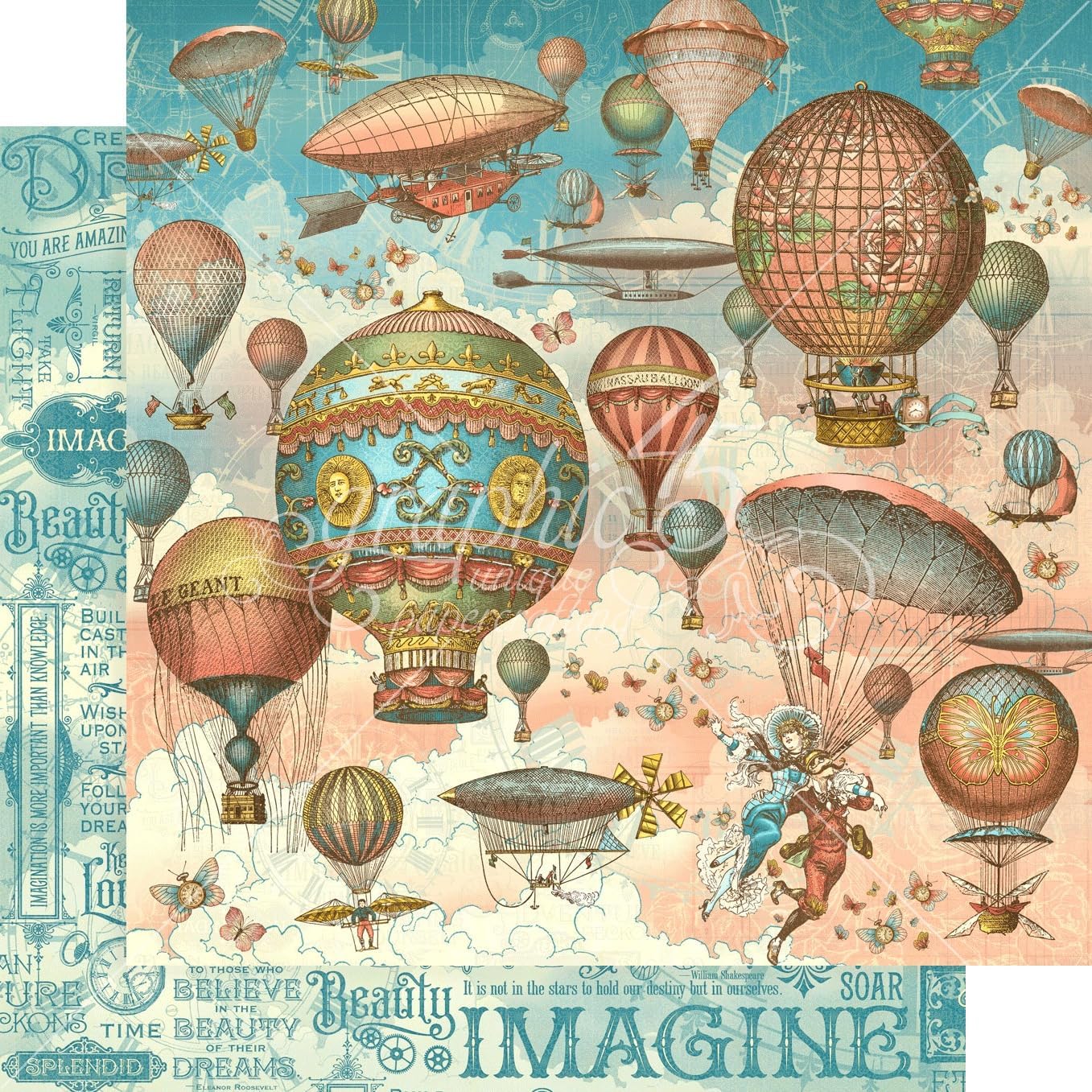 Graphic 45 12x12 Collector's Edition- Imagine