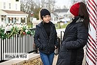 Vista 3 de Funky Junque Ponytail Messy Bun BeanieTail Women's Beanie Solid Ribbed Hat Cap