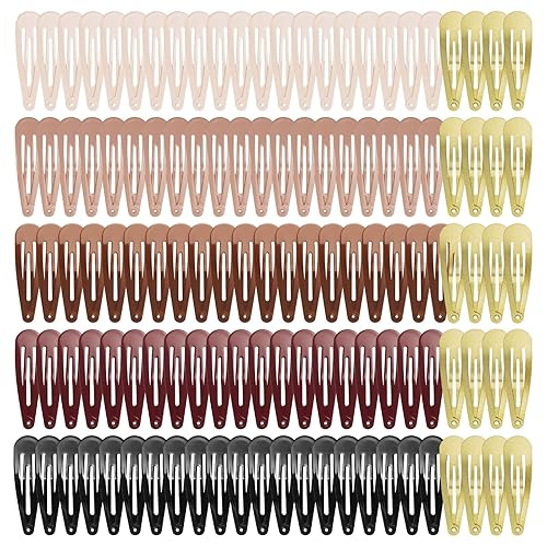 Miniatura 7 de Paquete de 120 pinzas negras para el cabello, pinzas antideslizantes para mujeres y niñas, horquillas duraderas para cabello grueso, recogidos,