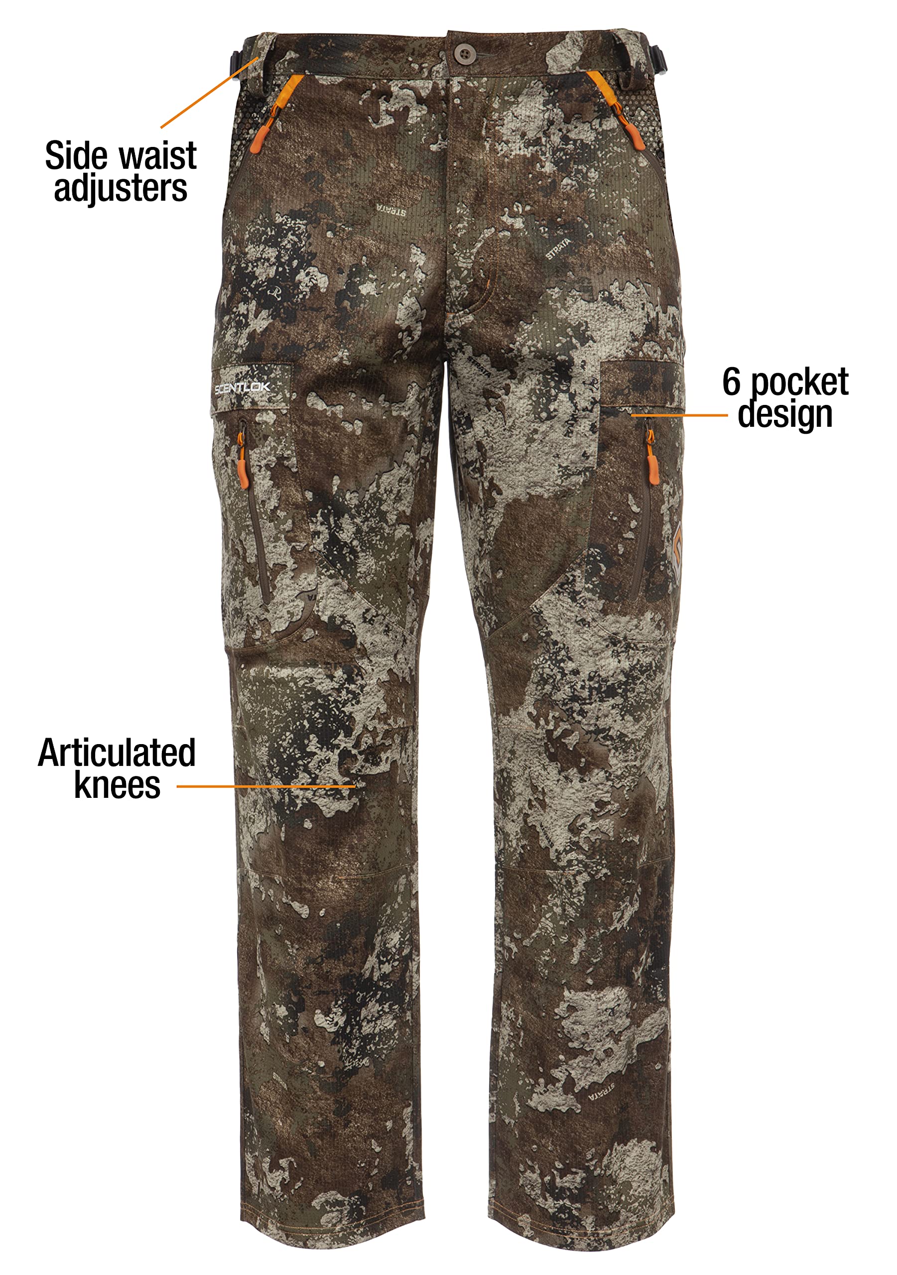 ScentLok Camo Hunting Pants For Men Savanna Aero