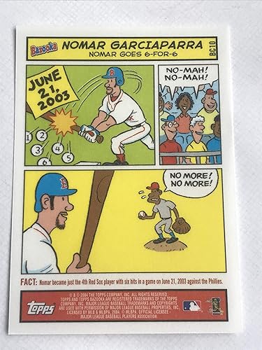 2004 Bazooka Comics #BC10 Nomar Garciaparra NMM (Near MintMint)