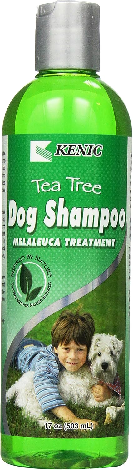 Kenic Tea Tree Dog Shampoo, 17-Ounce