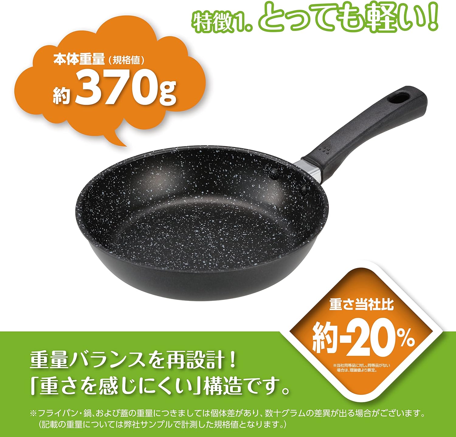 フライパンの熱効率の特徴