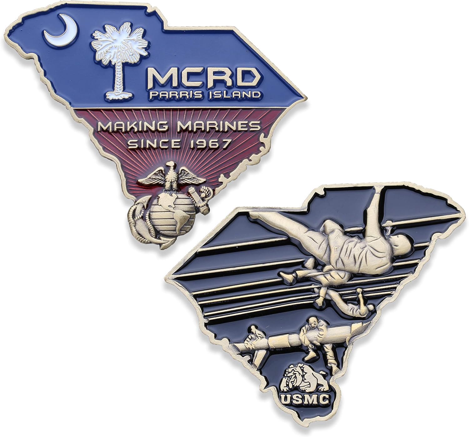 USMC Parris Island Challenge Coin Thumbnail