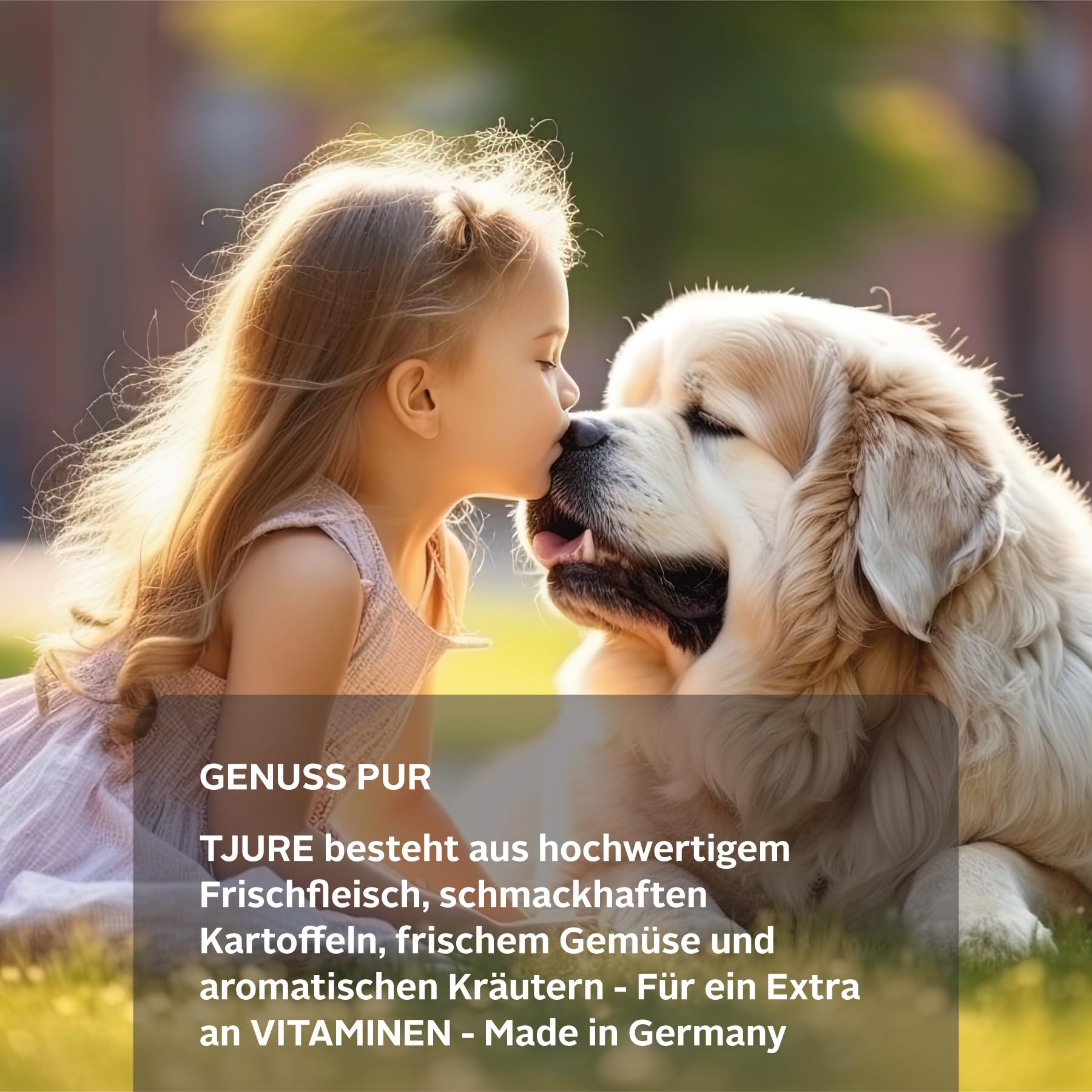 TJURE Hundesmoothie Huhn mit Beeren | 6 x 220 ml | Premium Smoothie für Hunde | Mit Hühnerfleisch & Beerenmix | Getreidefrei & Laktosefrei | Ohne Zusatzstoffe | Made in Germany