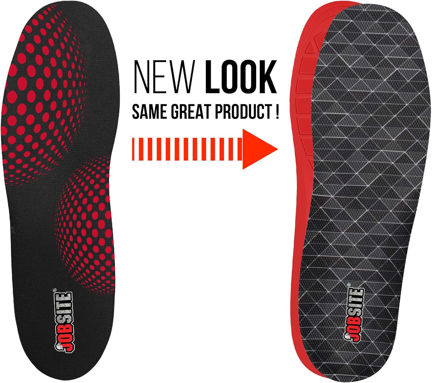 JobSite Heavy Duty Boot Support Insole - Large : Health & Household