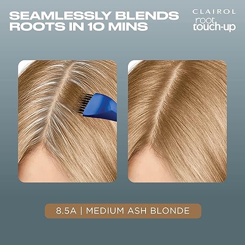 Miniatura 4 de Clairol Root Touch-Up de Nice'n Easy - Tinte permanente para el cabello, color rubio champán medio 8.5A, paquete de 1 unidad