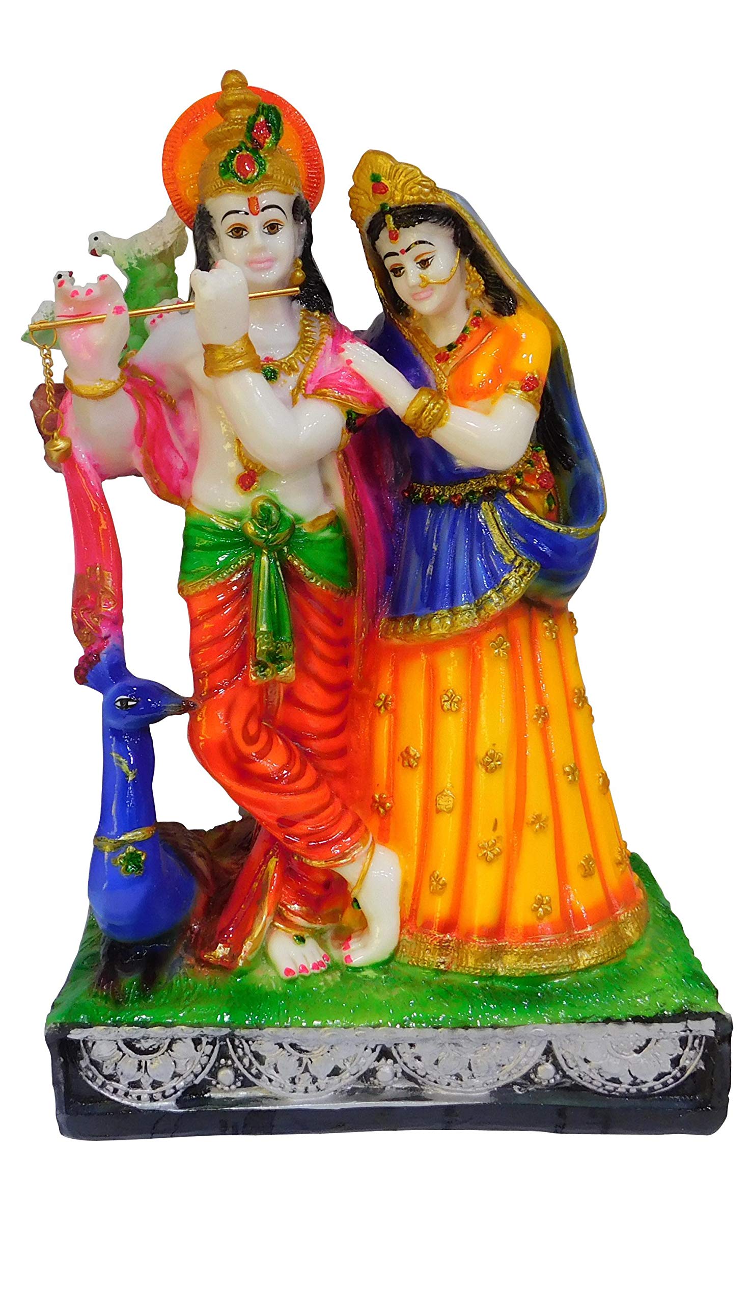Buy Vinayakmoorti Radha Krishna Statue for Home Pooja Temple Lord Radha