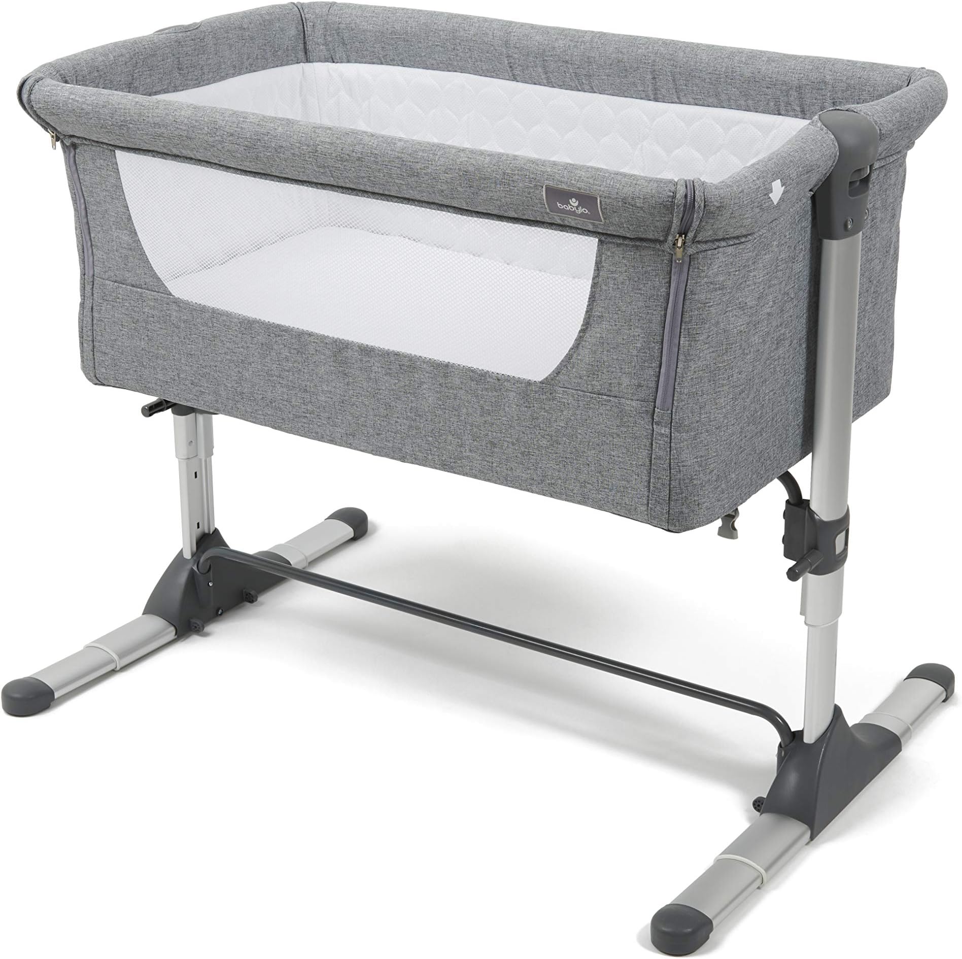 Babylo Snuggle Cuddle Co Sleeper, Slate Grey Amazon.co.uk Baby Products