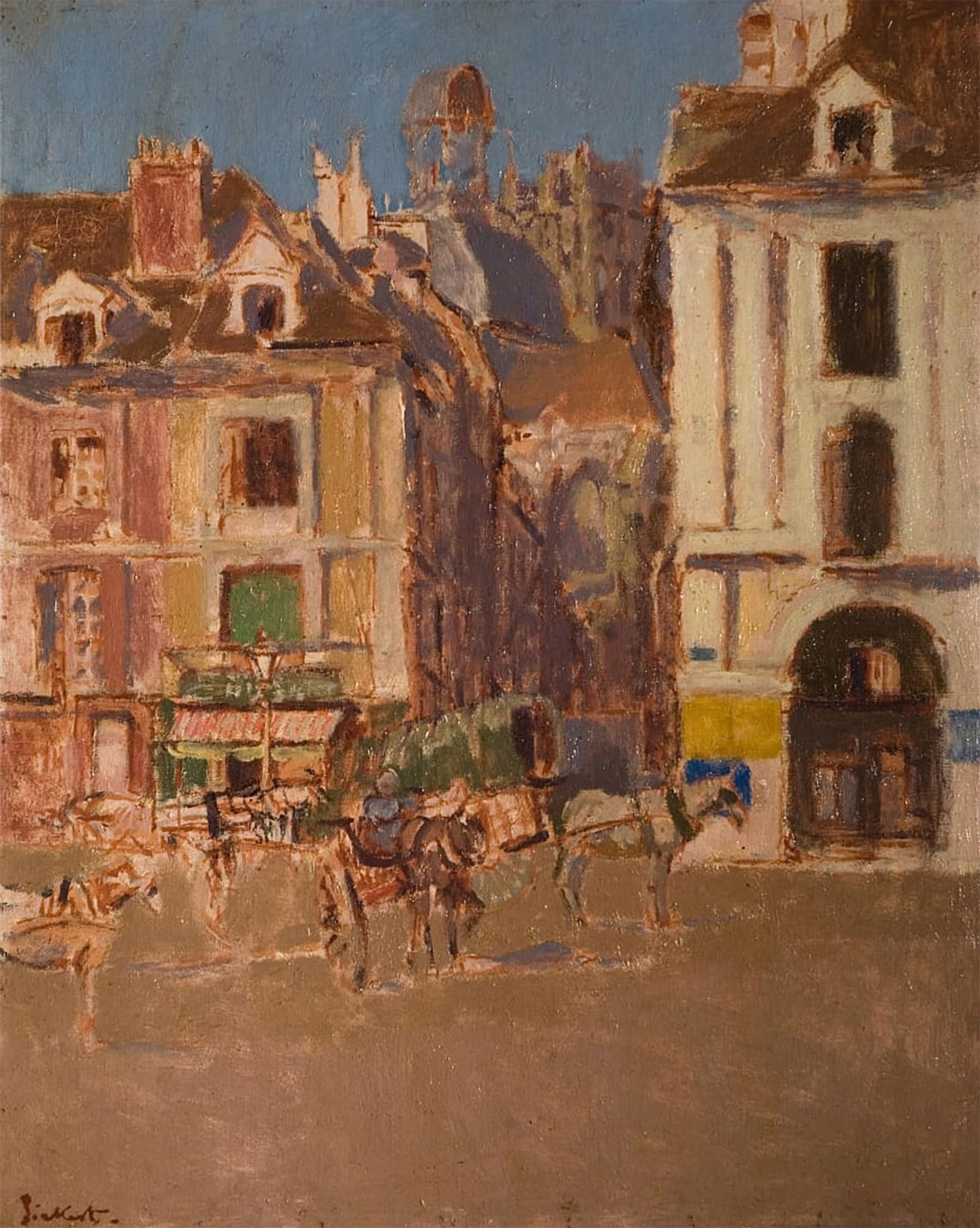 Toile impression Walter Richard Sickert Notre Dame grand format 60x90 cm - 5