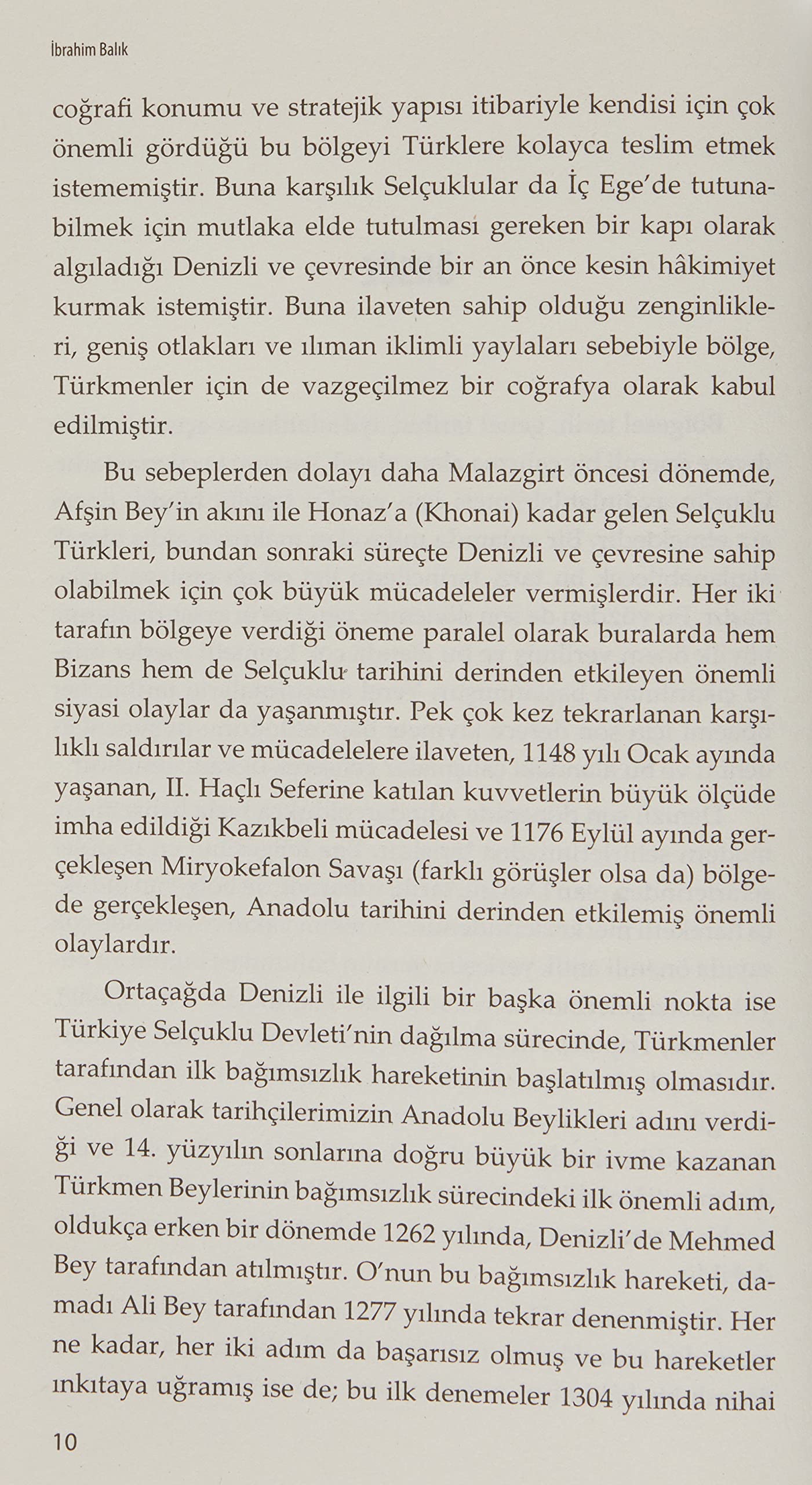 İnançoğulları Beyliği - Denizli (Ladik)