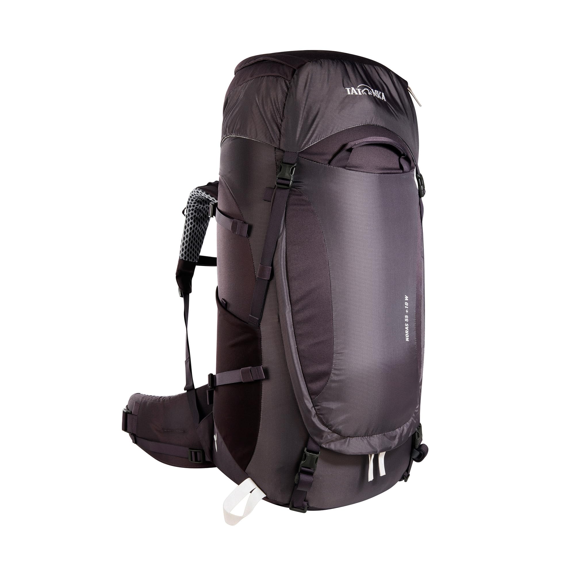 Tatonka Trekkingrucksack Noras 55+10 Women - Ergonomischer, komfortabler Trekking- und Reiserucksack für Frauen mit Frontöffnung und optimaler Lastverteilung - 65 Liter (+10 Liter)