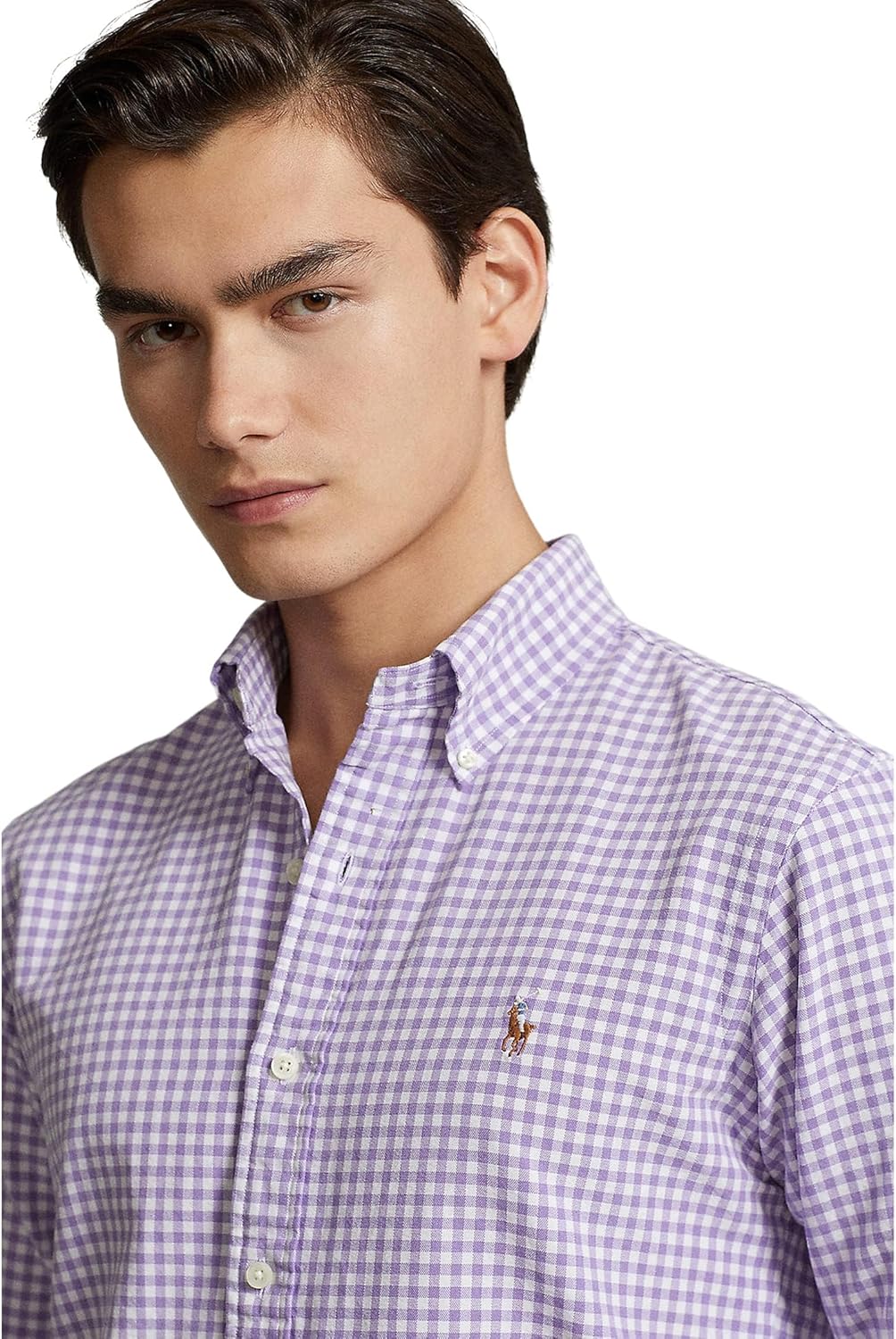 POLO RALPH LAUREN Men's Classic Oxford Long Sleeve Sport Shirt - Image 3