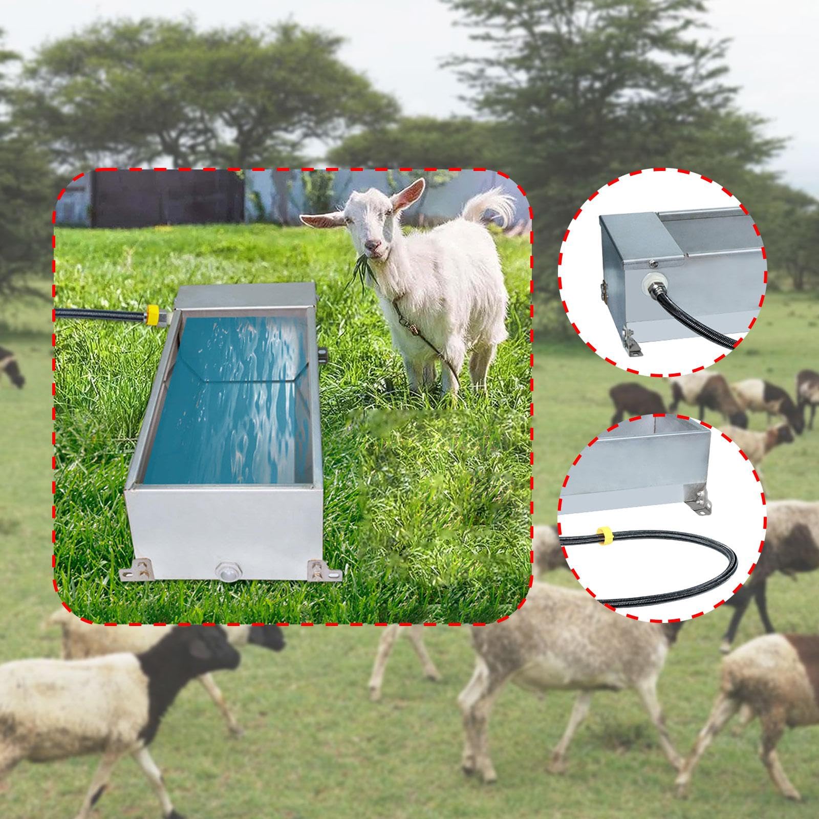 Automático para Ganado, Dispensador Automático de Agua para Perros, de 7,5 L para Perros, Aves de Corral, Gansos, Pollos Y Caballos.