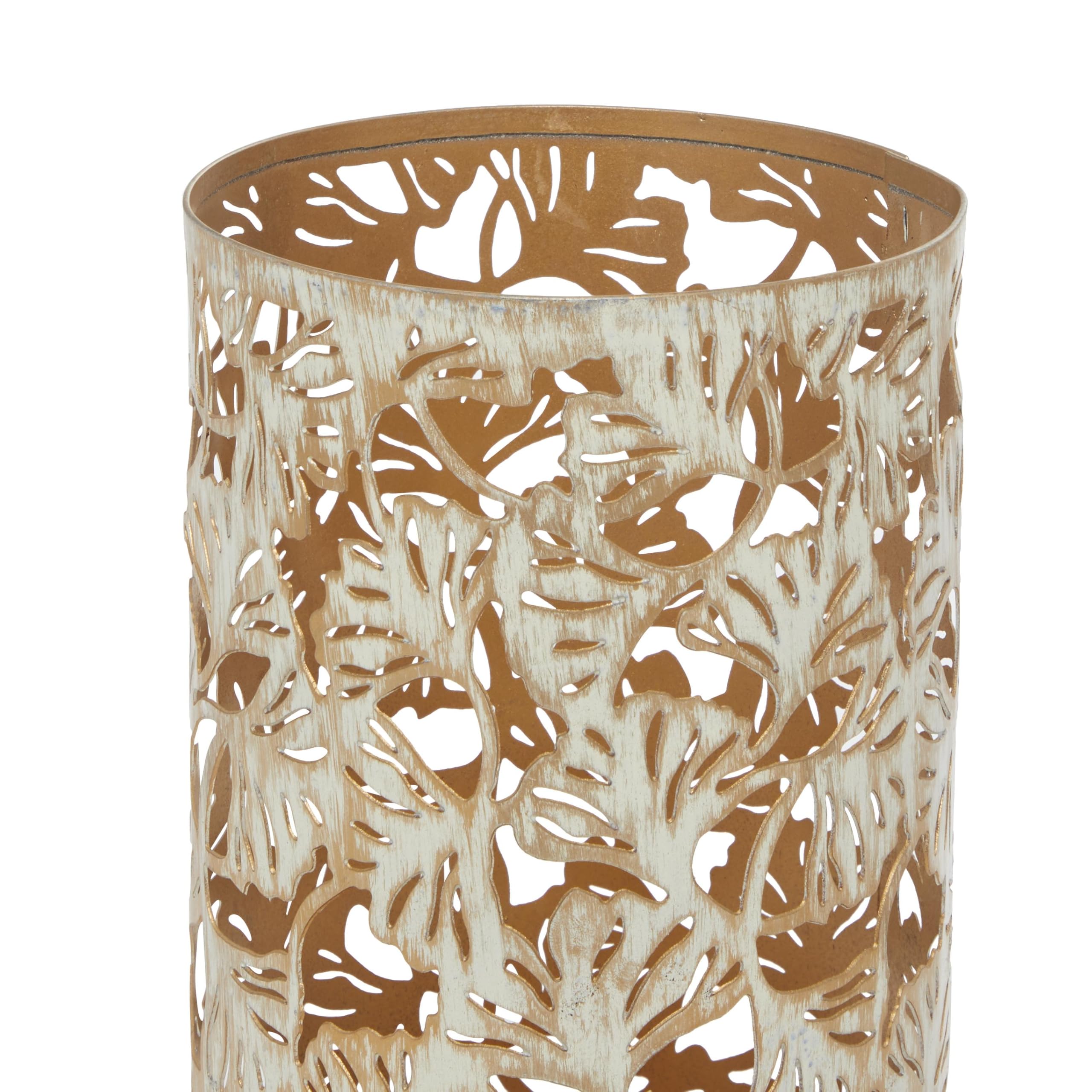 Deco 79 Contemporary Styled Metal Candle Holder, Set of 3