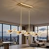 Modern Ceiling Light Fixture For Dining Room And Kitchen Island, 31.5