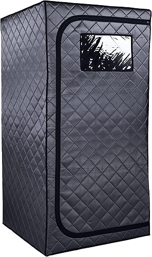 Durasage Sauna infrarroja portátil de tamaño completo para el hogar Paneles infrarrojos EMF ultra bajos Iluminación LED almohadilla de calefacción