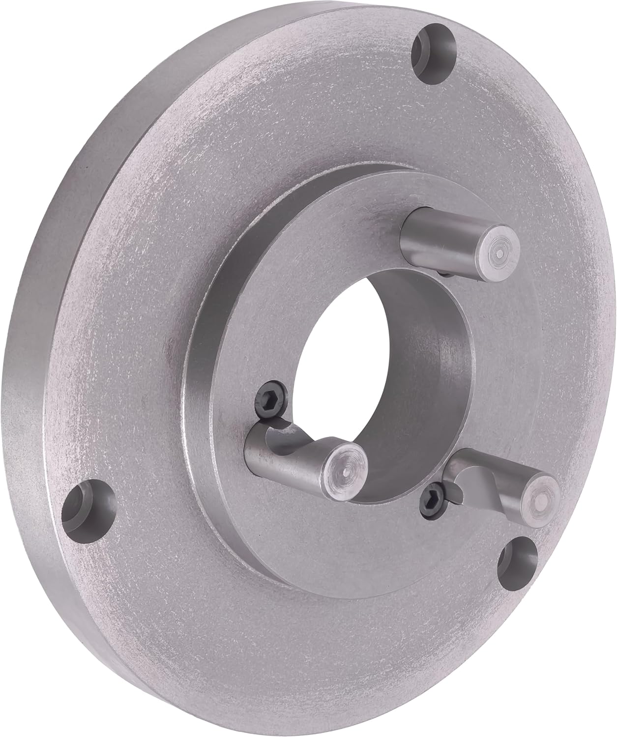 CME 6" D1-4 Camlock Lathe Chuck Backing Plate, Fits Self-Centering (Scroll) Chucks