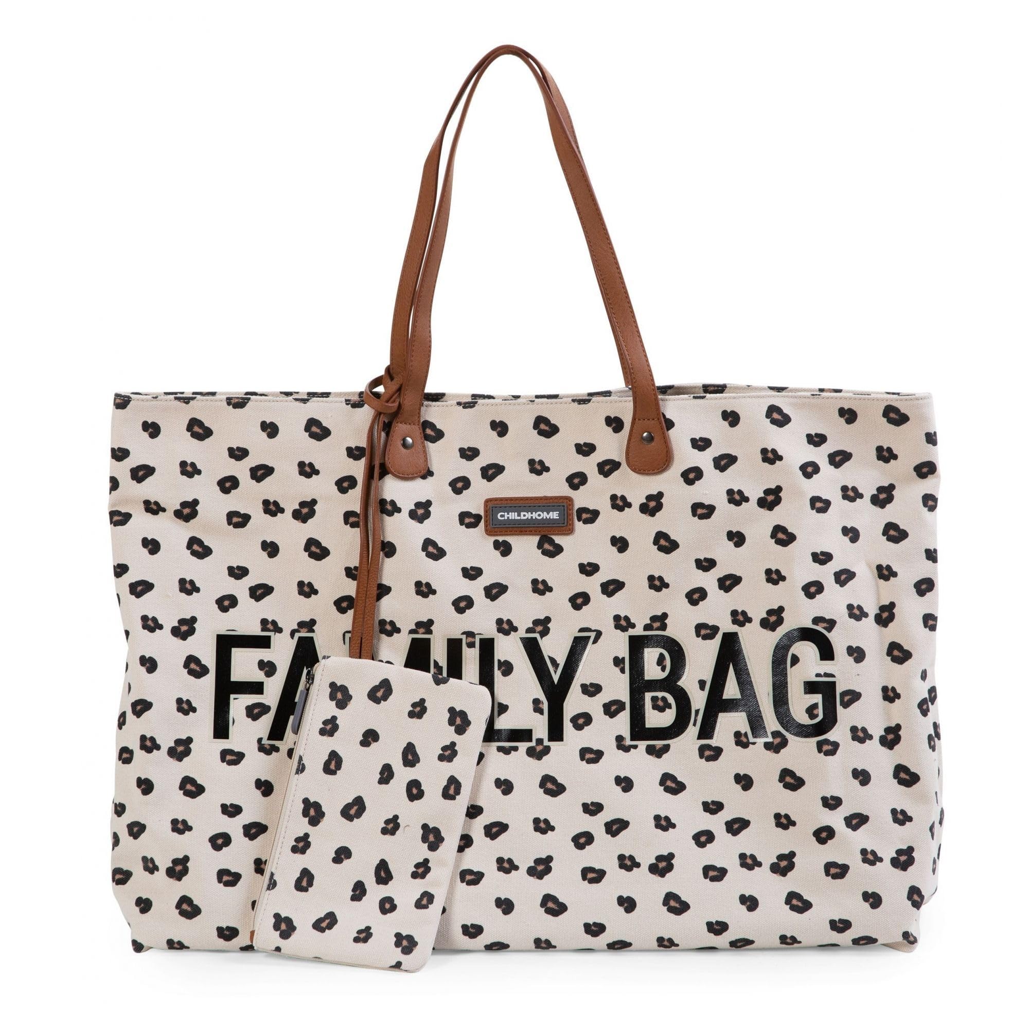 Sac à langer Family Bag léopard - Childhome
