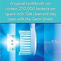 Vista 6 de TAO Clean Germ Shield - Desinfectante para cepillos de dientes UV, estación de limpieza universal que se adapta a todos los cepillos de dientes