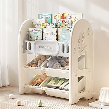 Amazon.co.jp: おもちゃ シェルフ 収納 3000円