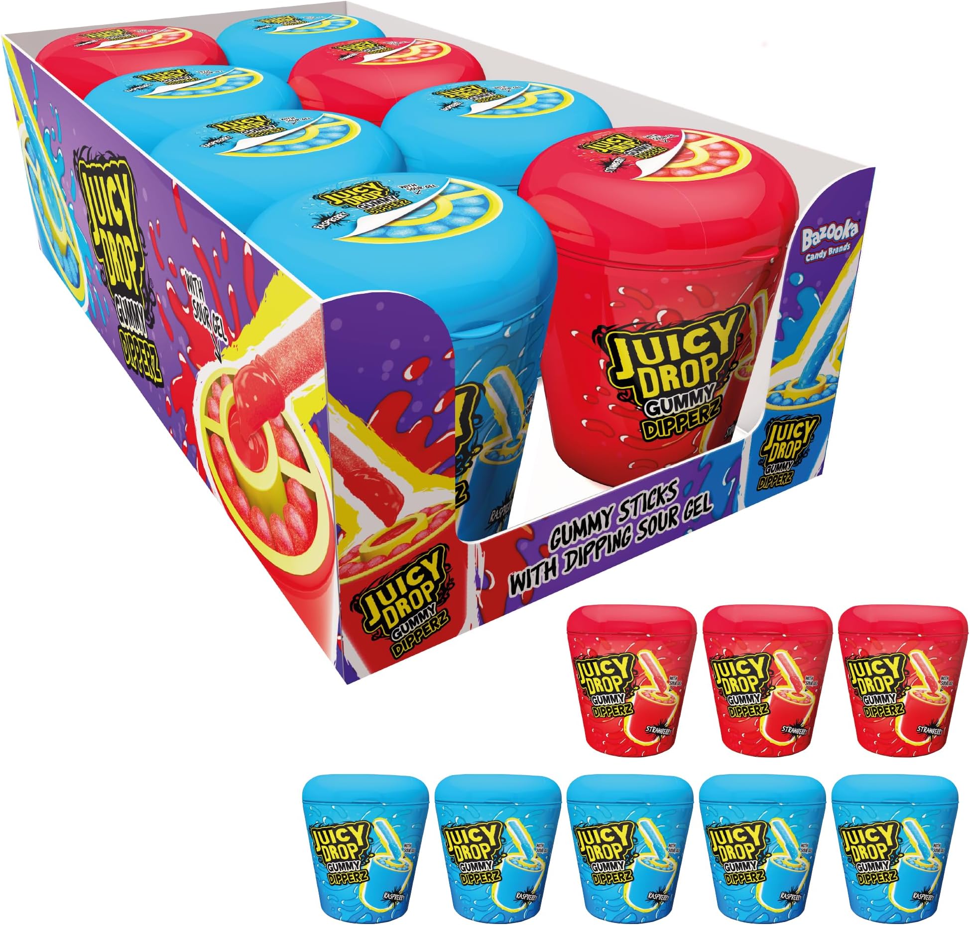 Juicy Drop Gummy Dipperz
