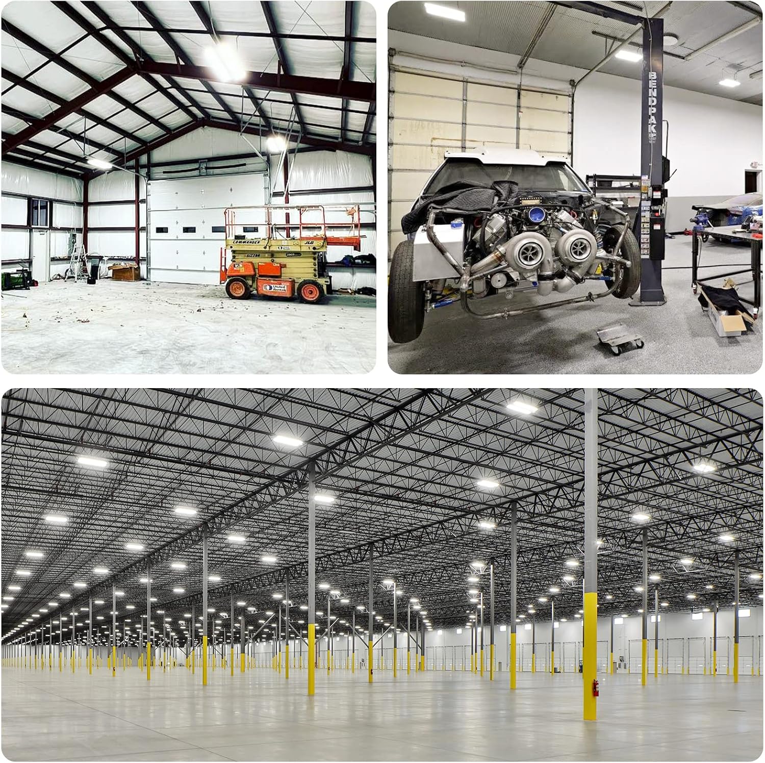 Buy HYPERLITE 4FT LED High Bay Light 220W 28,600lm[800W Fluorescent