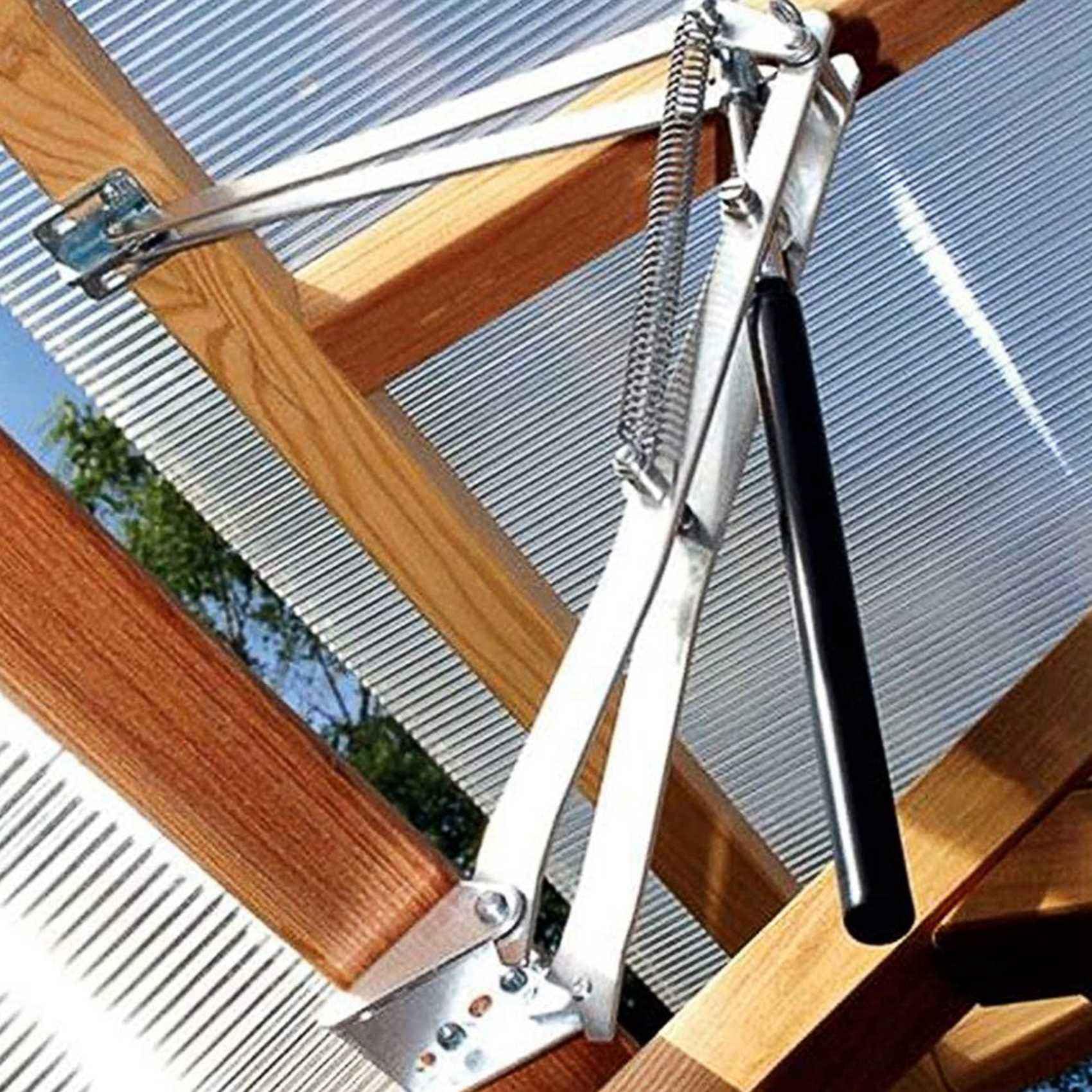 3X Abridor de Ventanas para Invernaderos 14Kg Capacidad de Elevación Máxima Regulador Automático de Ventanas para Invernaderos Adecuado para Todos los Invernaderos