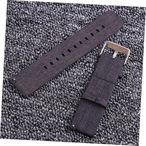Miniatura 9 de 2 correas de reloj de repuesto, 5 correas de reloj, correa de reloj de lona, correa de reloj para mujer, correa de reloj de lona 5