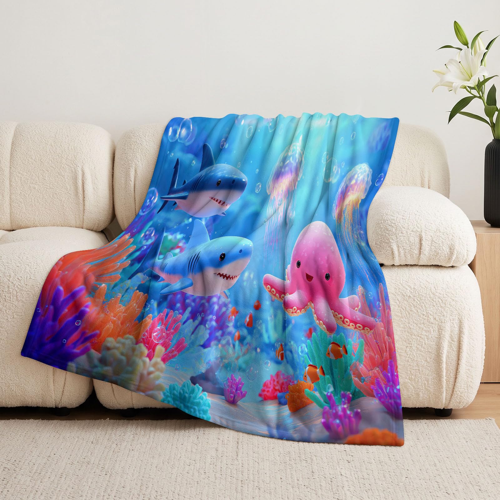 Kreskówka zwierzę koc polarowy koc flanelowy narzuta 150 x 200 cm