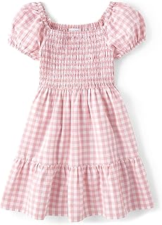 Girls' Short Sleeve Smocked Summer Dresses - Buy now