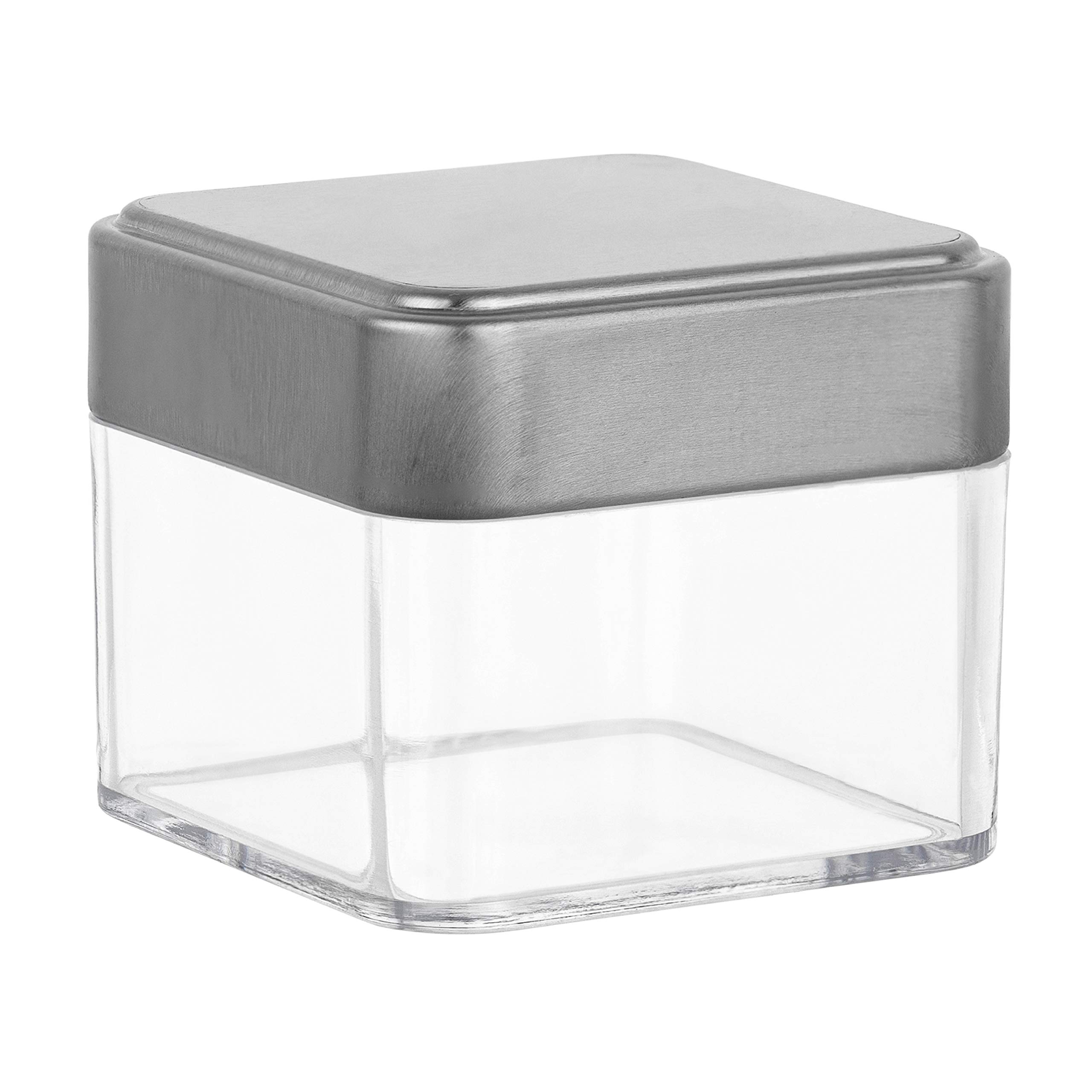 Hammont Square Box Shaped Acrylic Candy Boxes - 12 Pack - 2.125