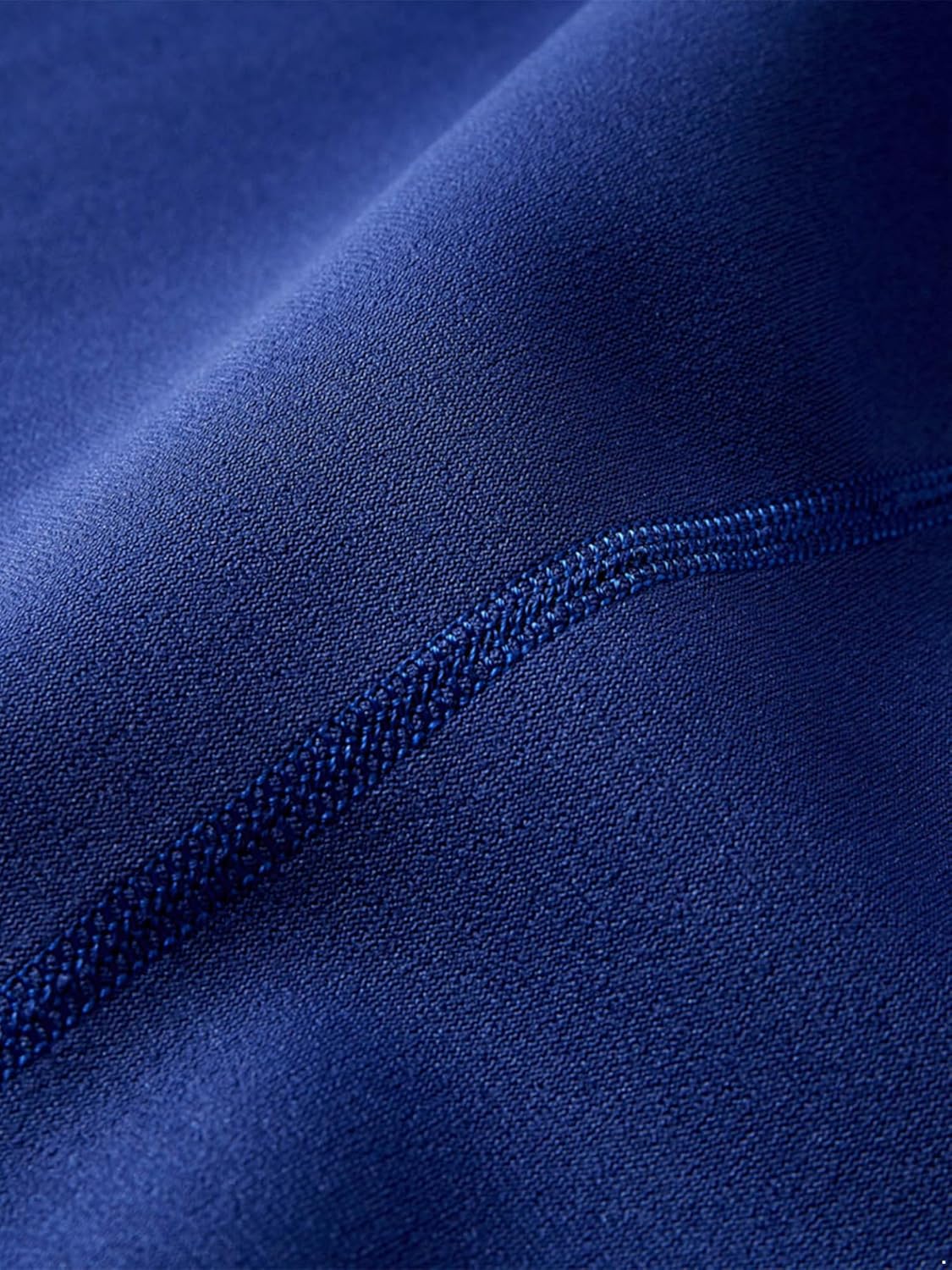 Men's 2mm Neoprene Keep Warm Wetsuit Top Jacket Long Sleeve Front Zip-up Swimwear for Diving Water Dark Blue 4X-Large