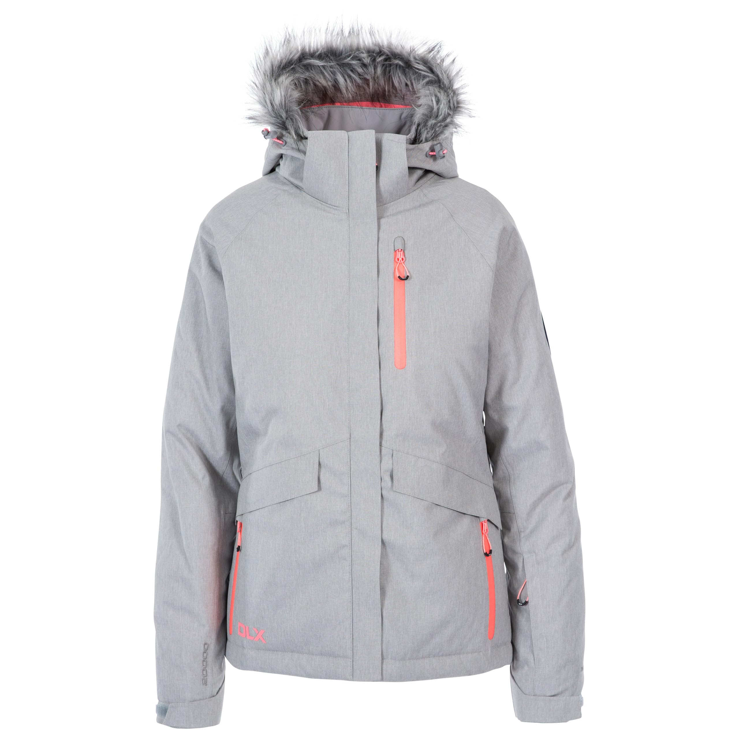 Trespass DLX Womens Ski Jacket Waterpoof Windproof Snow Coat Francesca