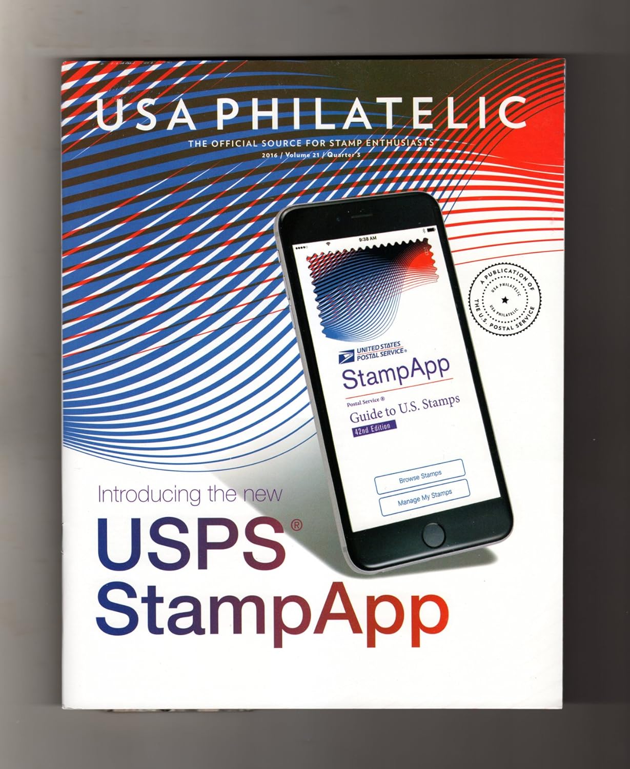 USA Philatelic Vol21 / Q. 3, 2016 Post Office Catalog Series