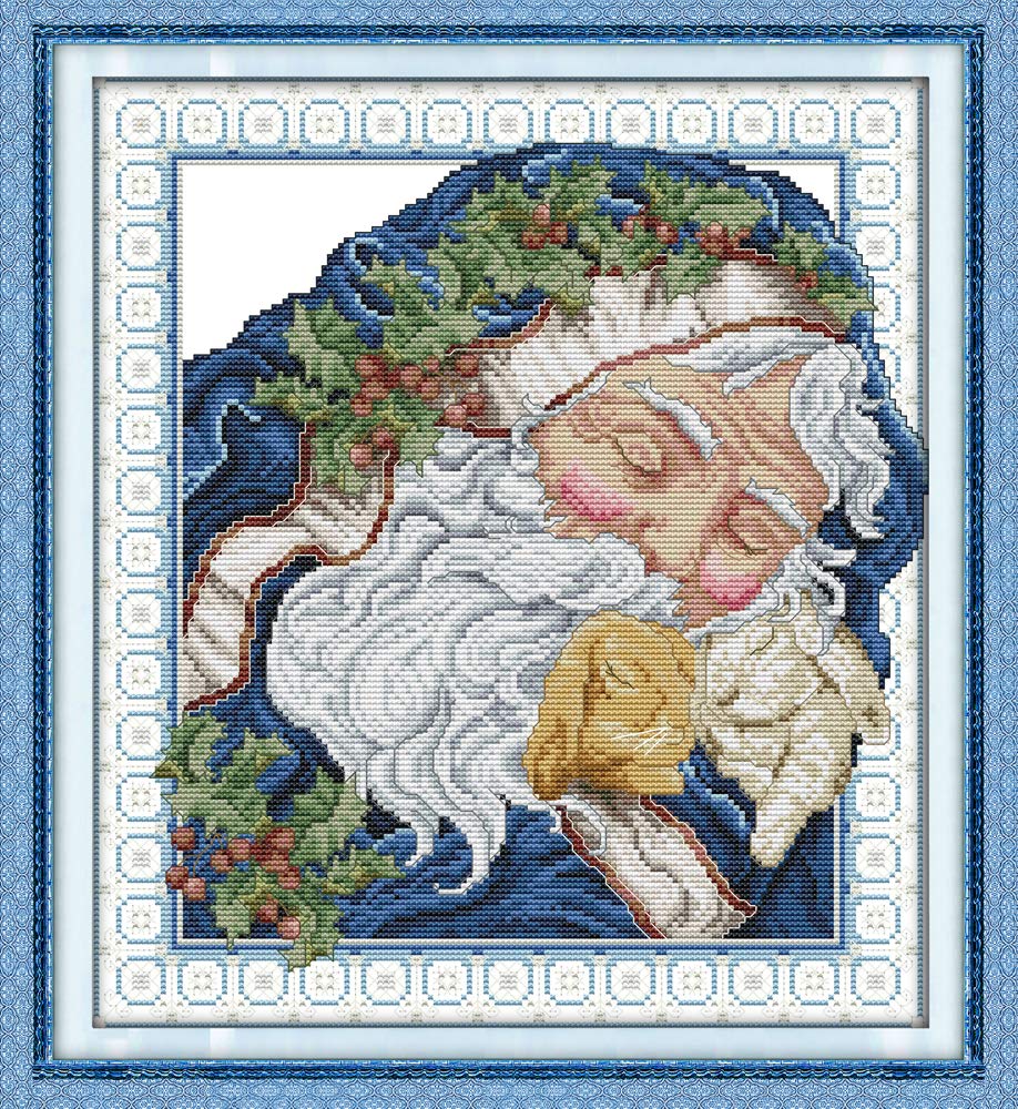 Point De Croix DMC à Broder Sampler Noël Kit Broderie BK1026