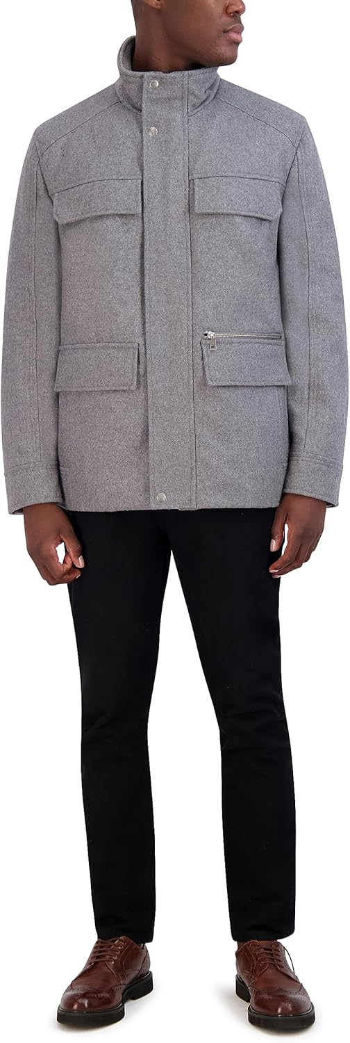 Cole Haan Men's Field Multi-pocket Coat