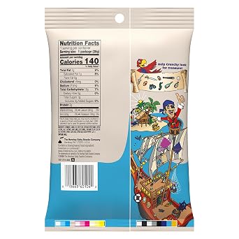 Pirate's Booty Aged White Cheddar Cheese Puffs, Gluten-Free, Kids Snacks, 1oz (12ct)